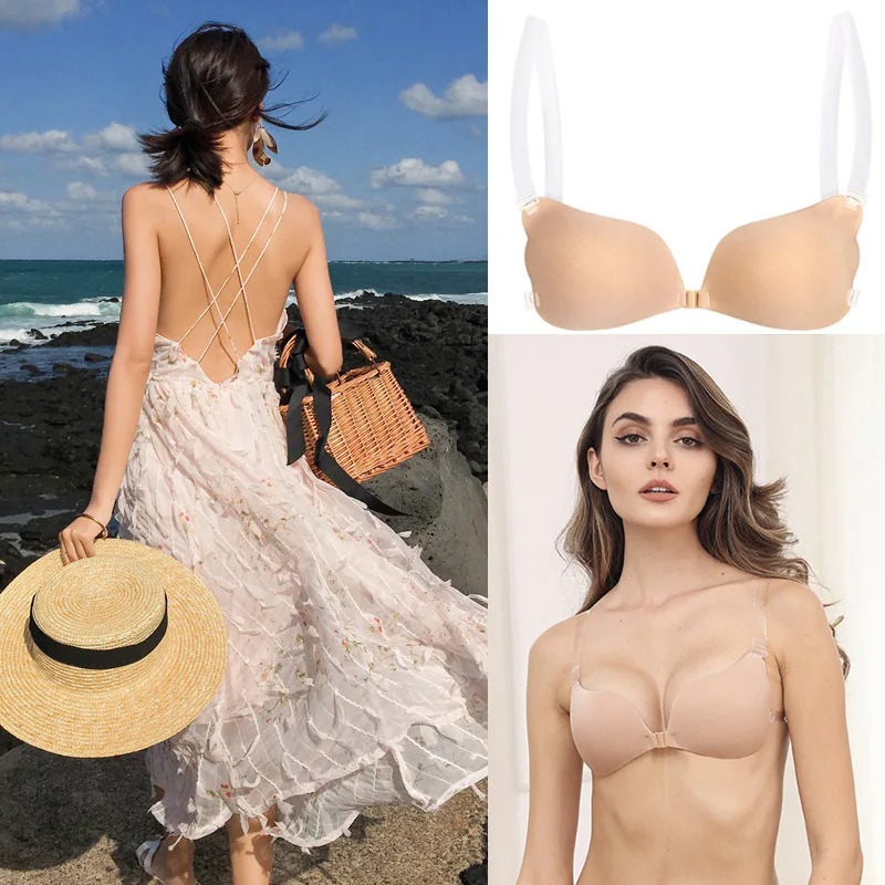 Silicone Bra Adhesive - Nipple Cover Invisible Bra Lingerie Women