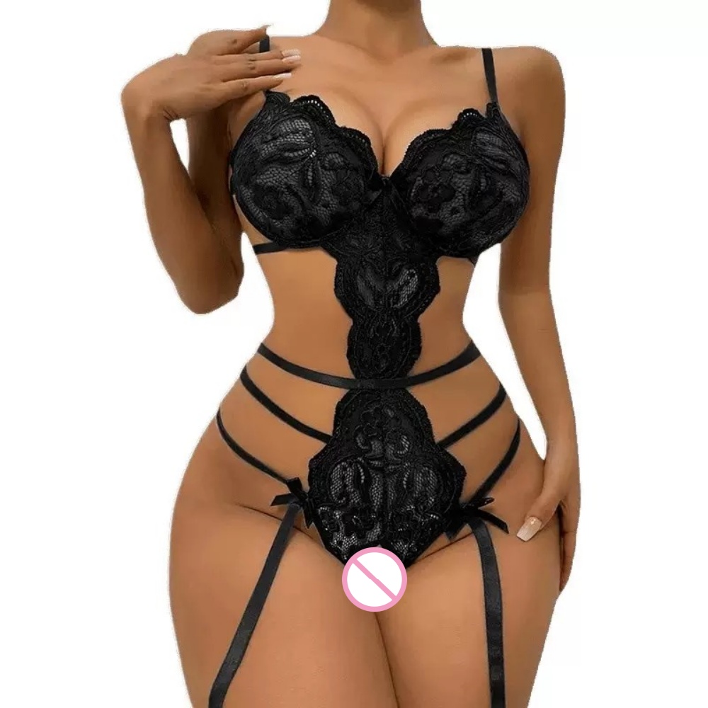 Sexy Lace Open Crotch Teddy Bo - Lace Teddy Lingerie incelemesi ve fiyatı