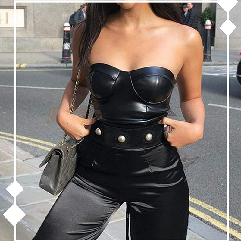 Women Leather Corset Bustiers  - Corset Waist Cinch incelemesi ve fiyatı
