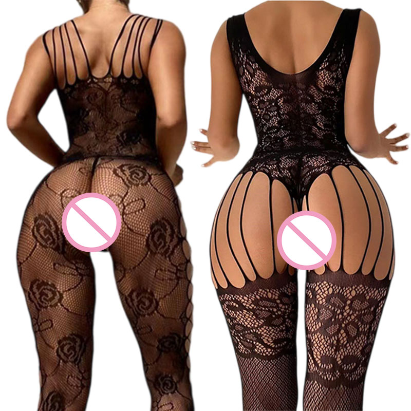 Black Crotchless Soft Stretch  - Bodystocking Fishnet incelemesi ve fiyatı