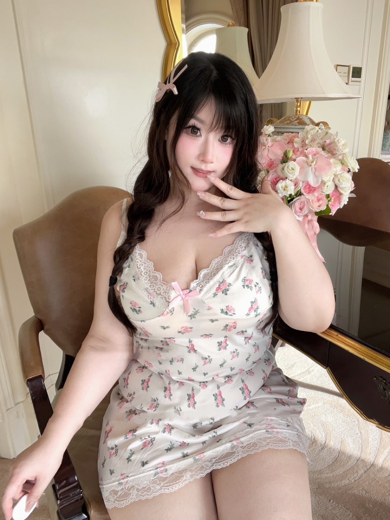 Women's Sexy Plus Size Lingeri - Babydoll Chemise Night incelemesi ve fiyatı