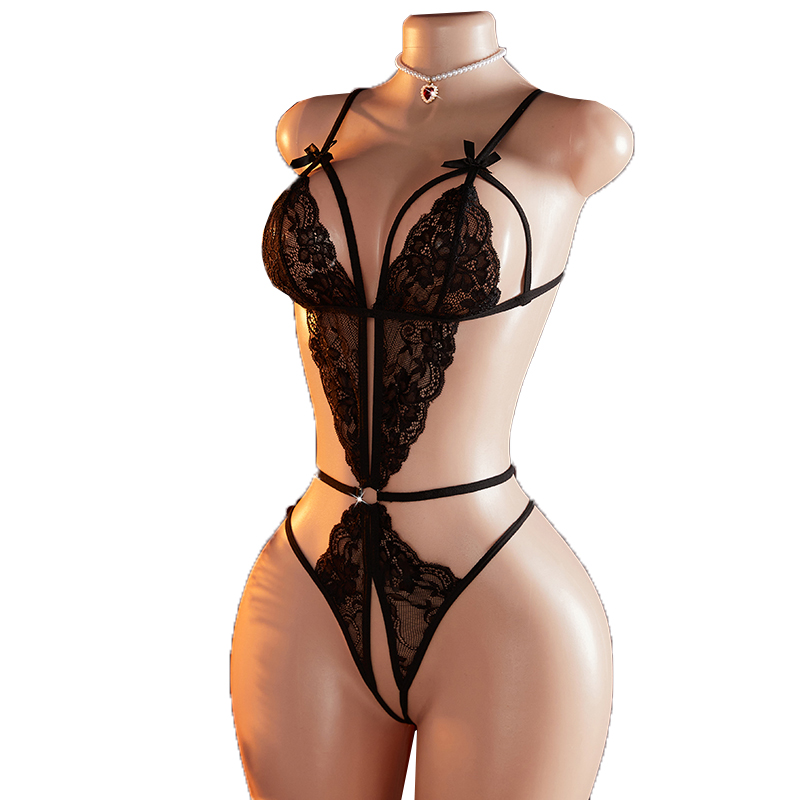 Transparent Sexy One-piece Hol - Lace Teddy Lingerie incelemesi ve fiyatı