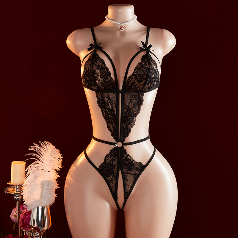 Transparent Sexy One-piece Hol - Lace Teddy Lingerie incelemesi ve fiyatı