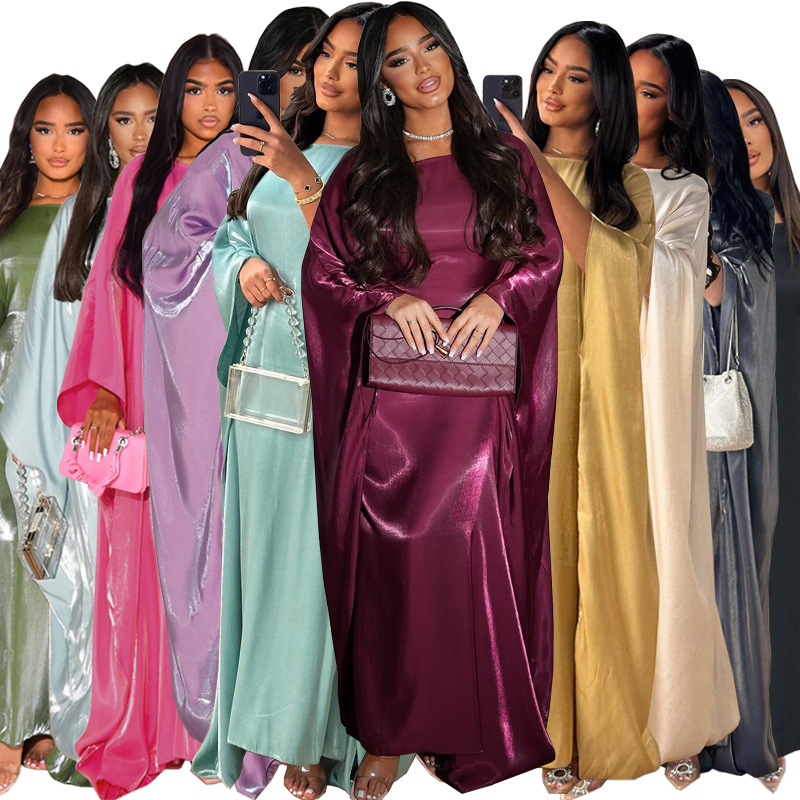 One Size New Summer Middle Eas - Robe Silk Women incelemesi ve fiyatı