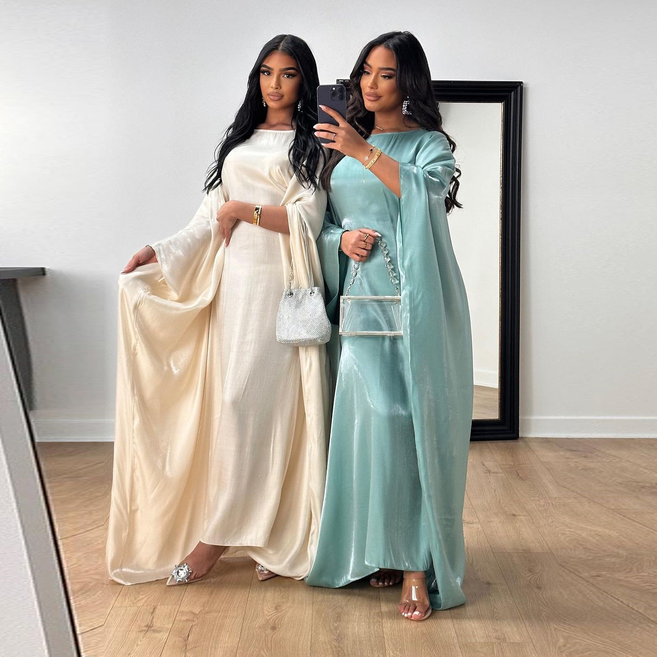 One Size New Summer Middle Eas - Robe Silk Women incelemesi ve fiyatı