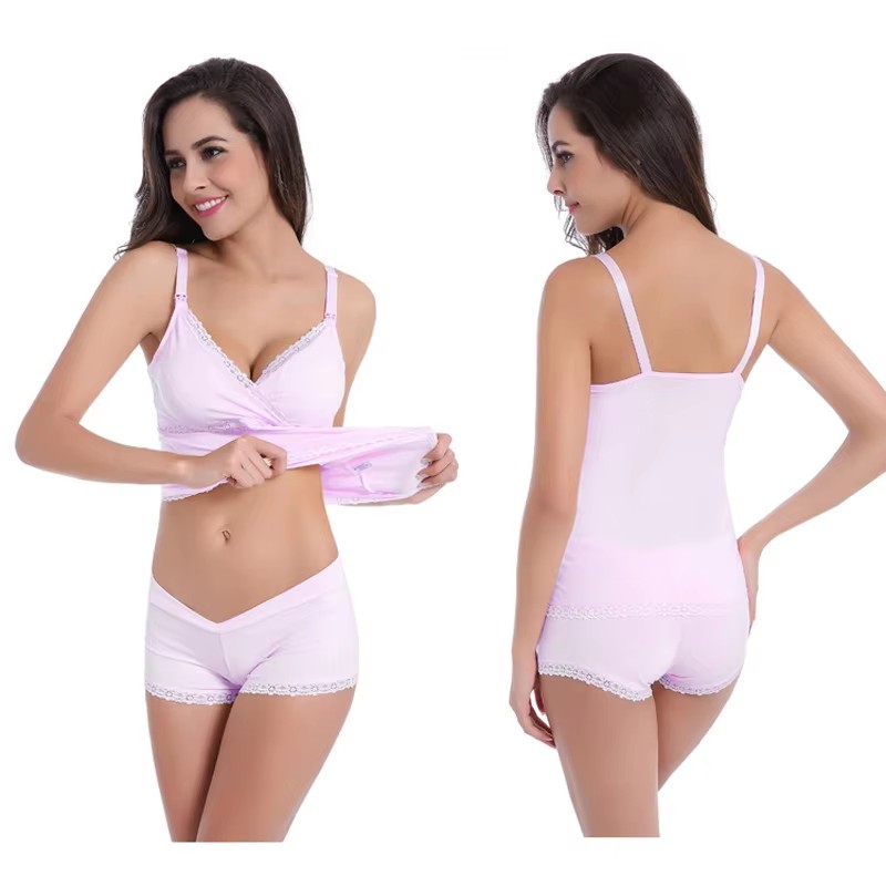 Maternity Clothes Women's Slee - Nursing Bra Sleep incelemesi ve fiyatı