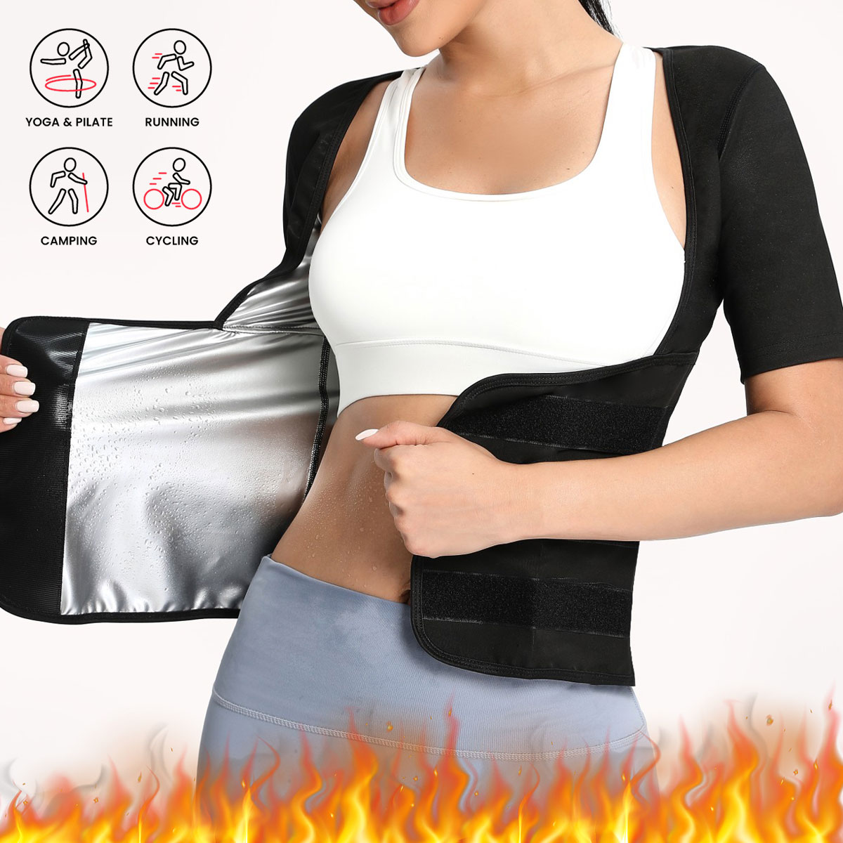 Sauna Suit for Women Sweat Bod - Shapewear Bodysuit Firm incelemesi ve fiyatı
