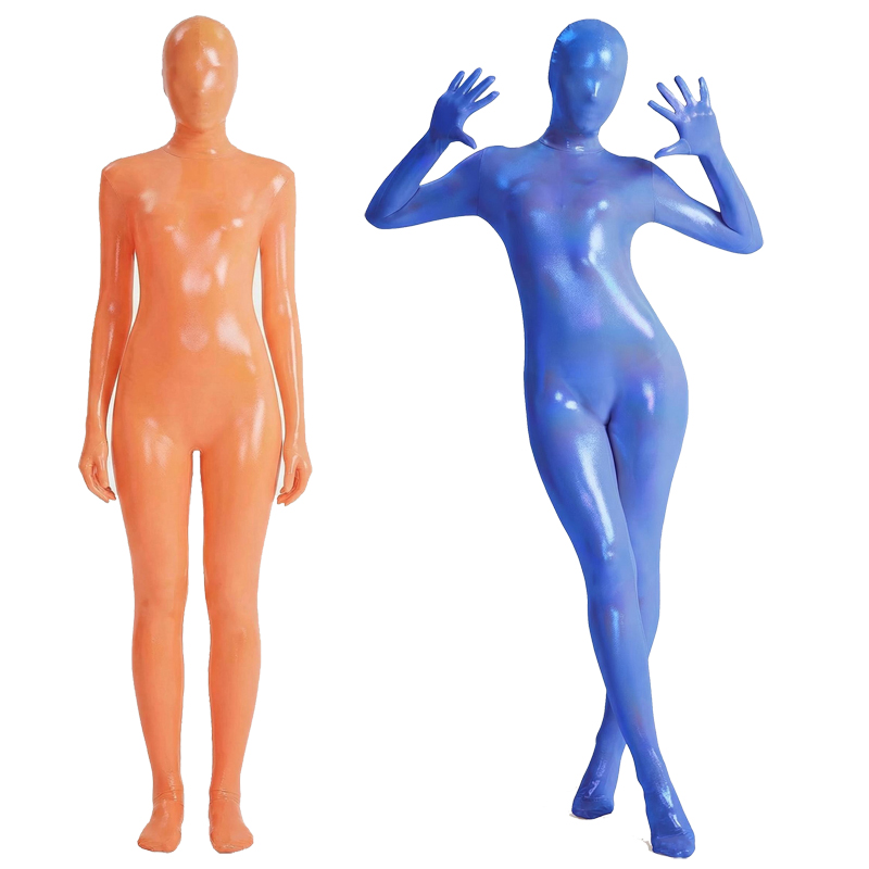 Women Shiny Gradient Zentai Bo - Shapewear Bodysuit Firm incelemesi ve fiyatı