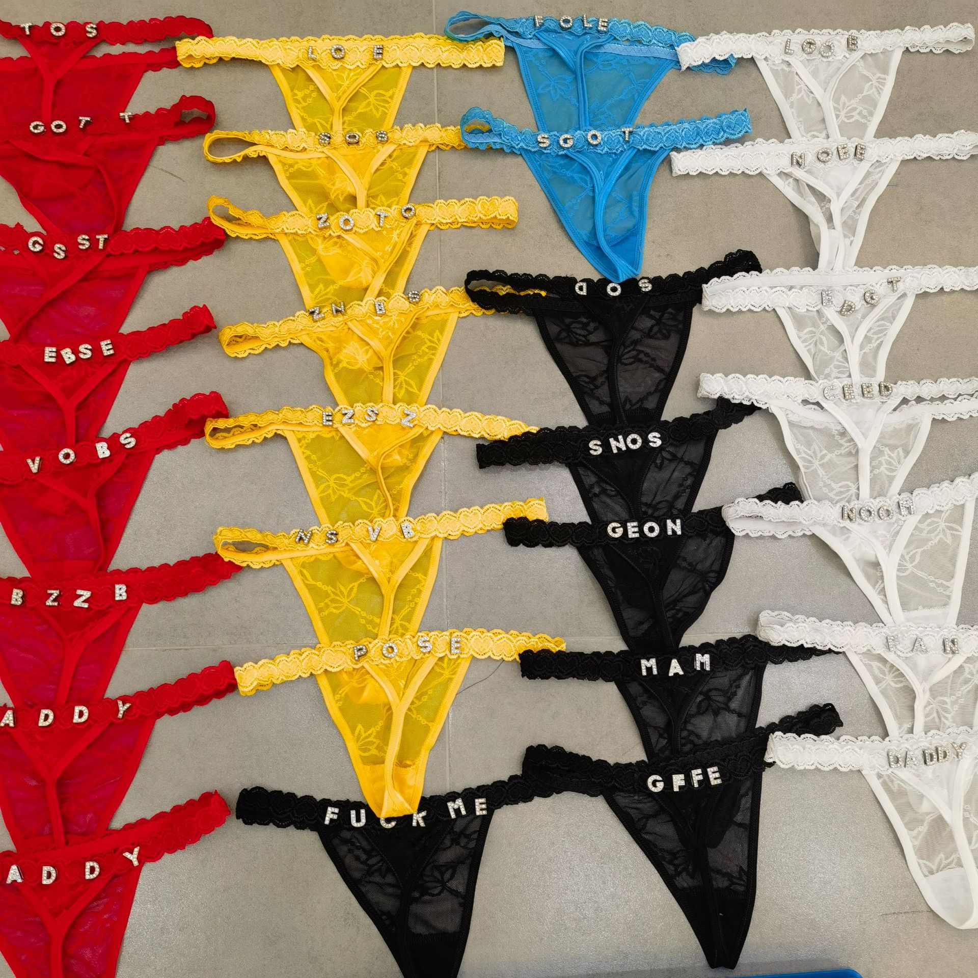 Customize Thongs Crystal Name  - Thong Bikini Women incelemesi ve fiyatı