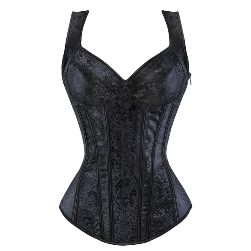 Women Floral Print Corset Top  - Shapewear Bodysuit Firm incelemesi ve fiyatı