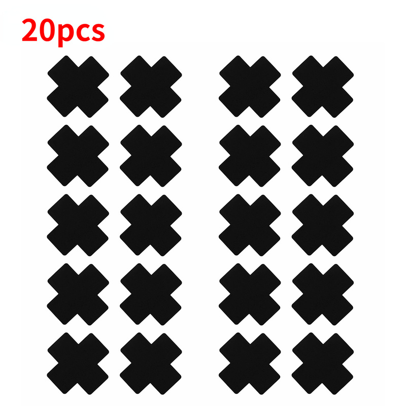 US STOCK 20pcs Black Women Cro - Nipple Cover Pasties incelemesi ve fiyatı