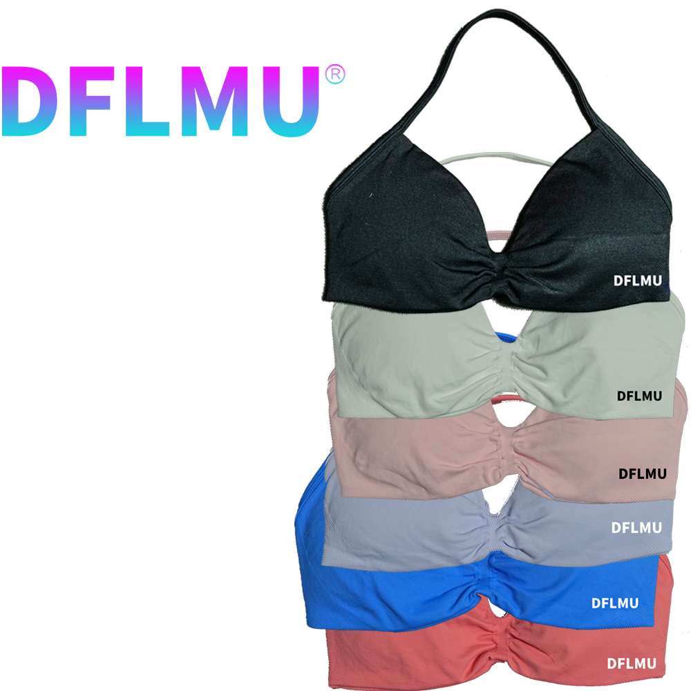 DFLMU Women Halter Sports Bra  - Push Up Bra Padded incelemesi ve fiyatı