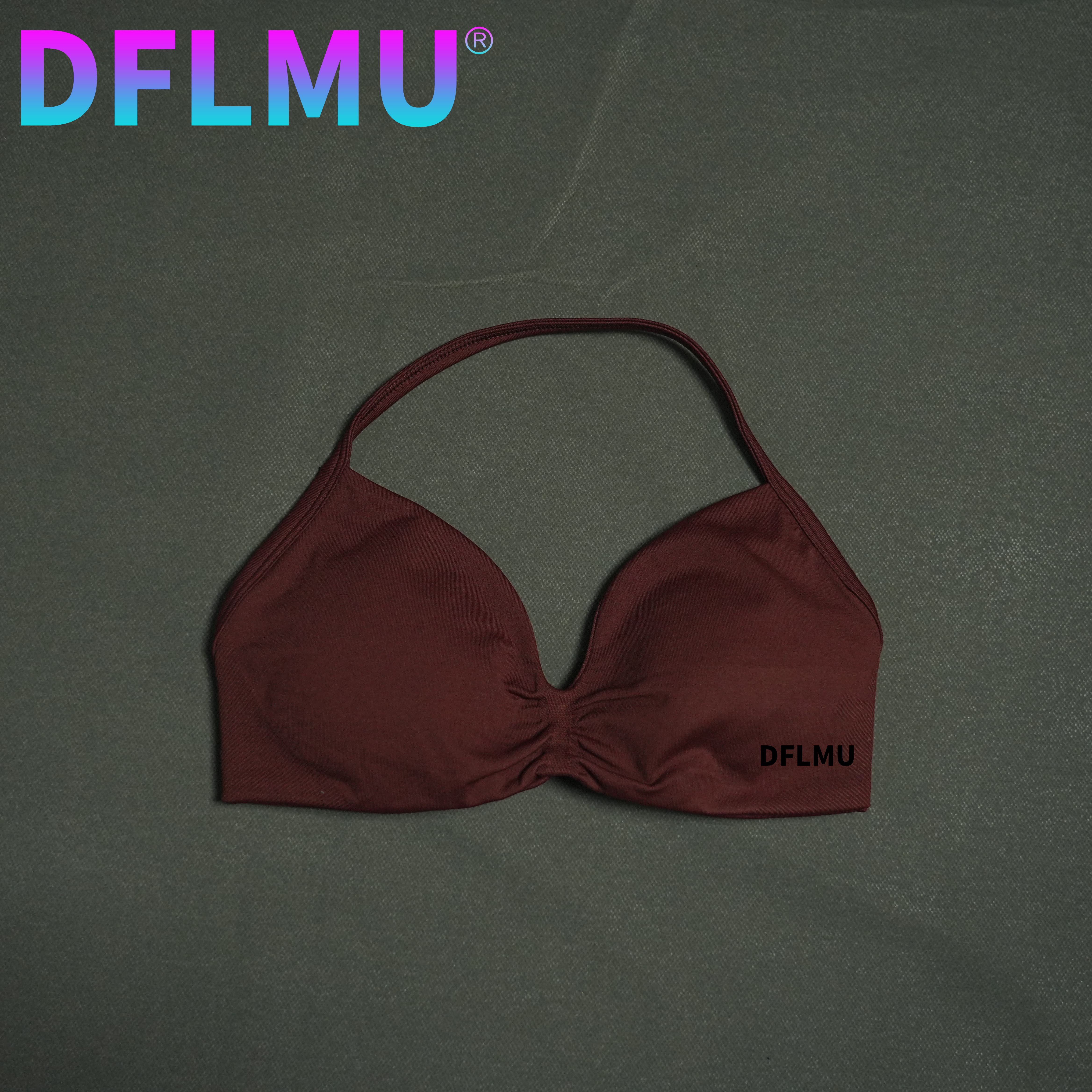 DFLMU Women Halter Sports Bra  - Push Up Bra Padded incelemesi ve fiyatı