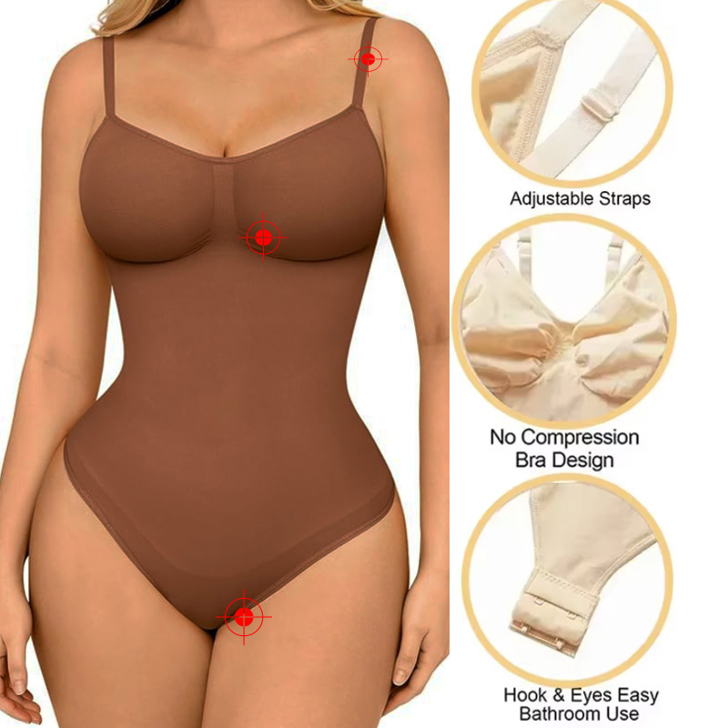 GUUDIA Spandex Bodysuit Thong  - Shapewear Bodysuit Firm incelemesi ve fiyatı