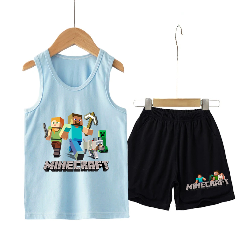 Minecrafted Children Vest+shor - Boyshort Underwear incelemesi ve fiyatı
