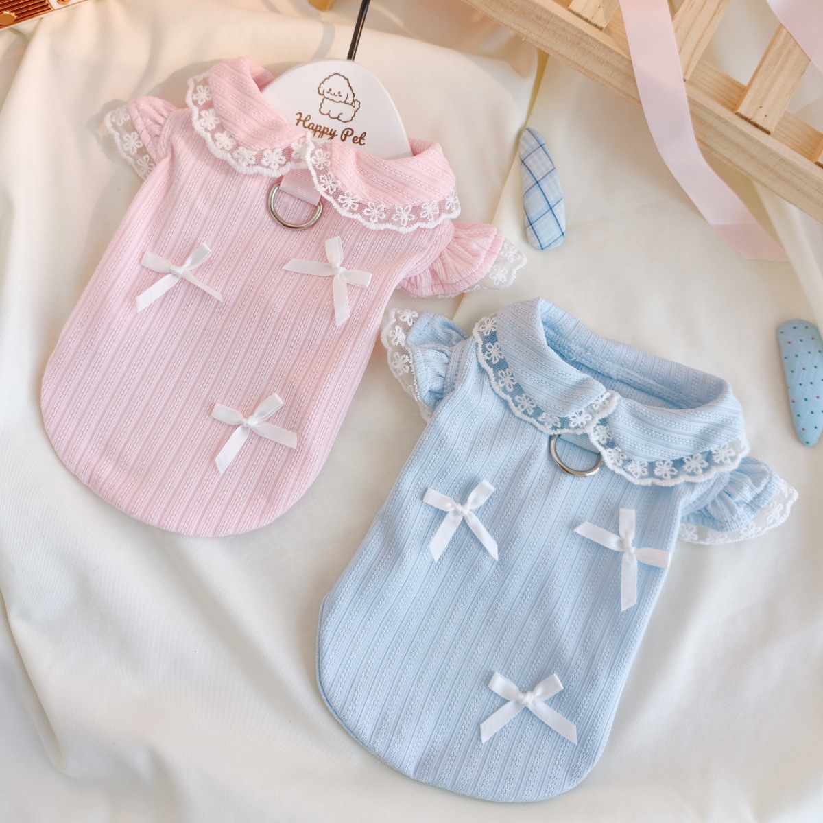 Pet Spring Lace Bow Vest Can P - Lace Teddy Lingerie incelemesi ve fiyatı