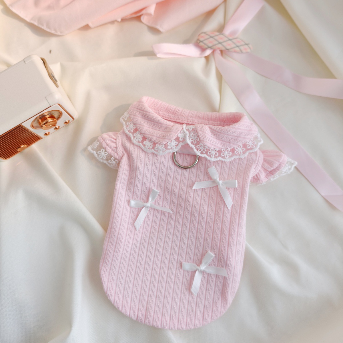 Pet Spring Lace Bow Vest Can P - Lace Teddy Lingerie incelemesi ve fiyatı