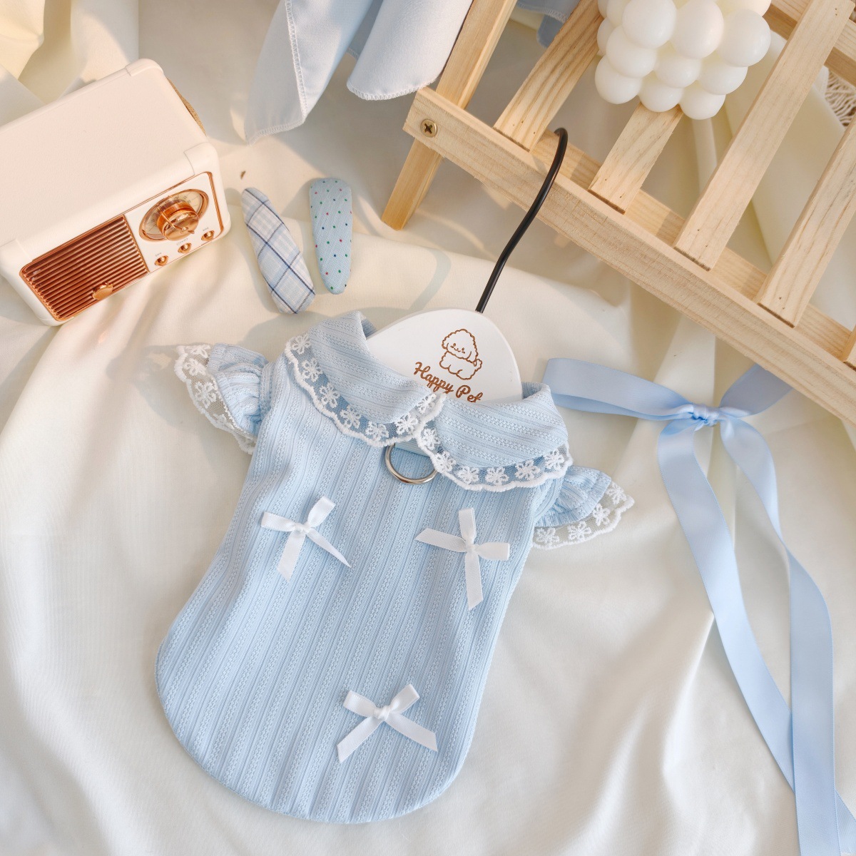 Pet Spring Lace Bow Vest Can P - Lace Teddy Lingerie incelemesi ve fiyatı