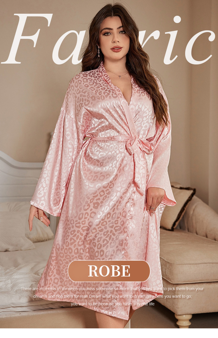 Plus Size Robe Pajama Women Sl - Robe Silk Women incelemesi ve fiyatı