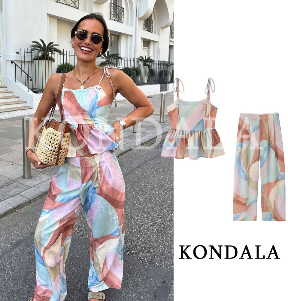 Women Trendy Holiday Printed L - Cami Top Lace incelemesi ve fiyatı