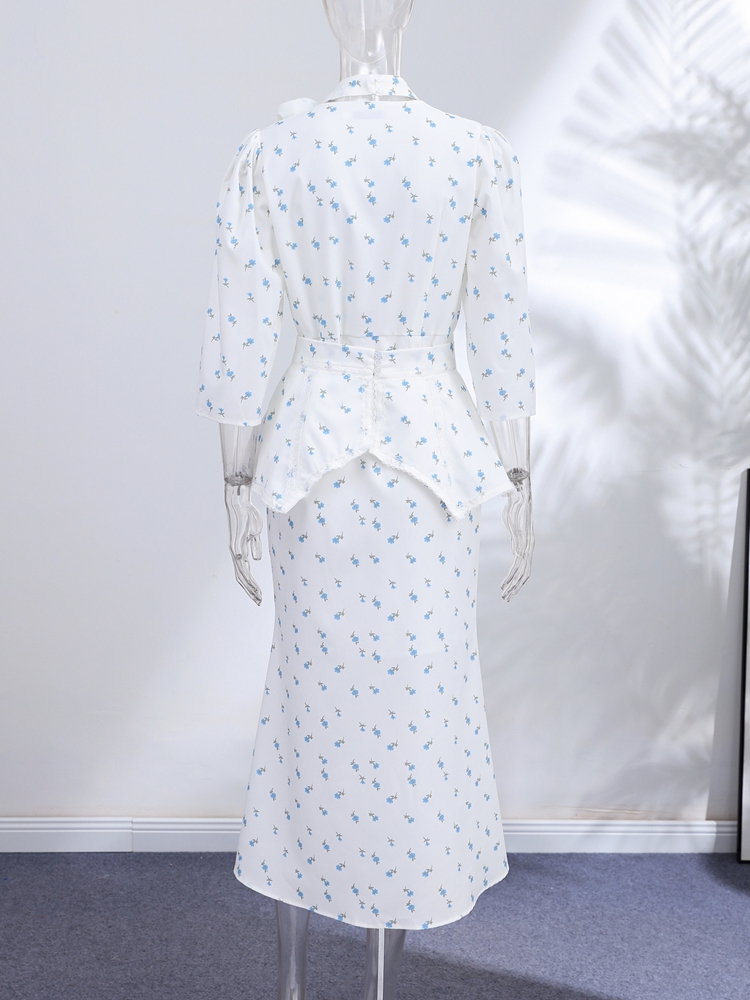 Elegant Women Floral Dress Dar - Corset Waist Cinch incelemesi ve fiyatı