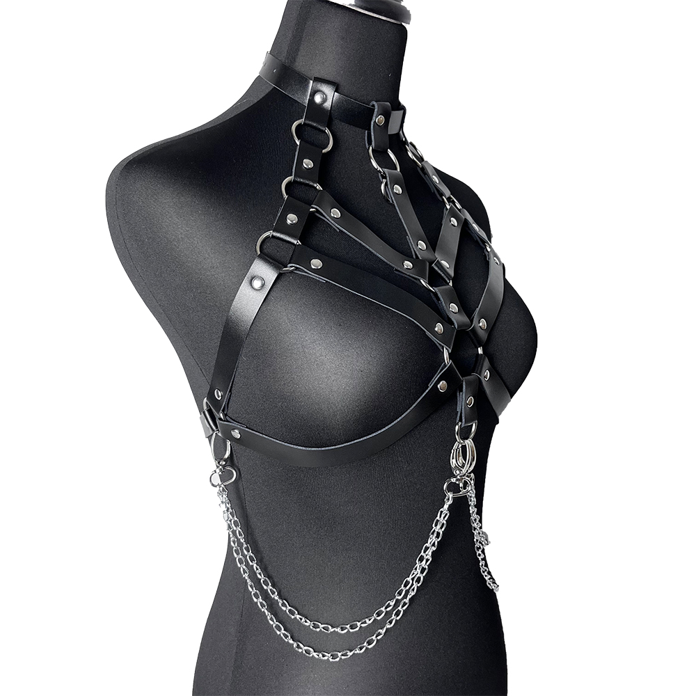 Chain with Leather Lingerie Wo - Garter Belt Set incelemesi ve fiyatı