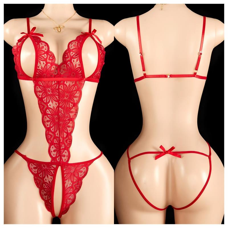 Open Bra Lingerie Set Erotic U - Bodystocking Fishnet incelemesi ve fiyatı