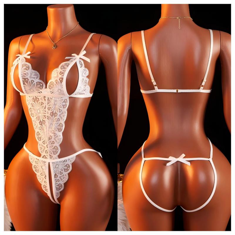 Open Bra Lingerie Set Erotic U - Bodystocking Fishnet incelemesi ve fiyatı