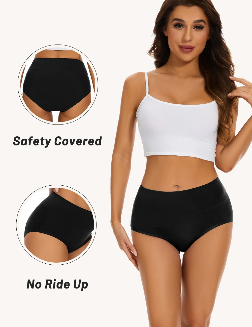3PCS/lot Menstrual Panties For - Period Panty Absorbent incelemesi ve fiyatı