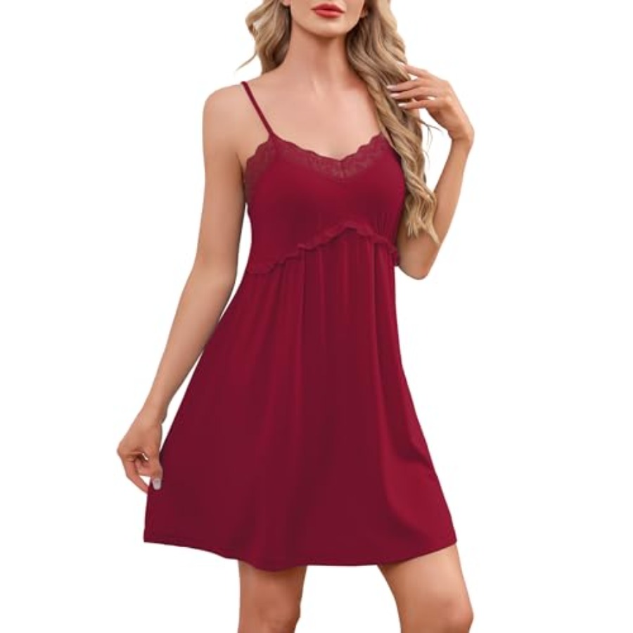 Sexy Nightgowns for Women Lace - Babydoll Chemise Night incelemesi ve fiyatı