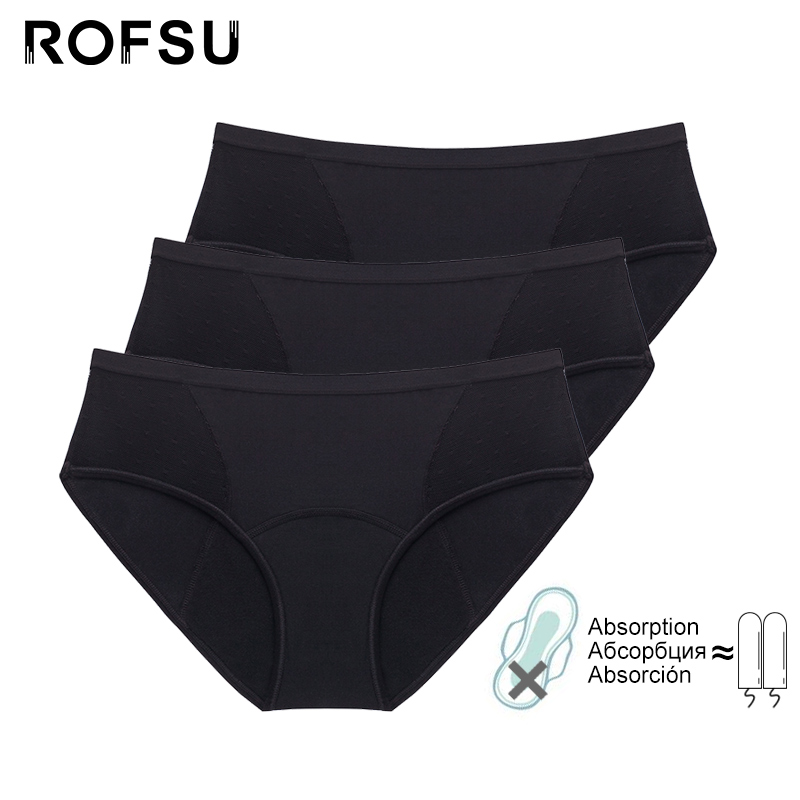 3 pcs/lot Cotton Menstrual Pan - Period Panty Absorbent incelemesi ve fiyatı