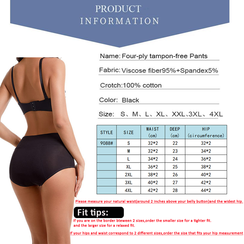 Heavy Flow Menstrual Panties 4 - Period Panty Absorbent incelemesi ve fiyatı