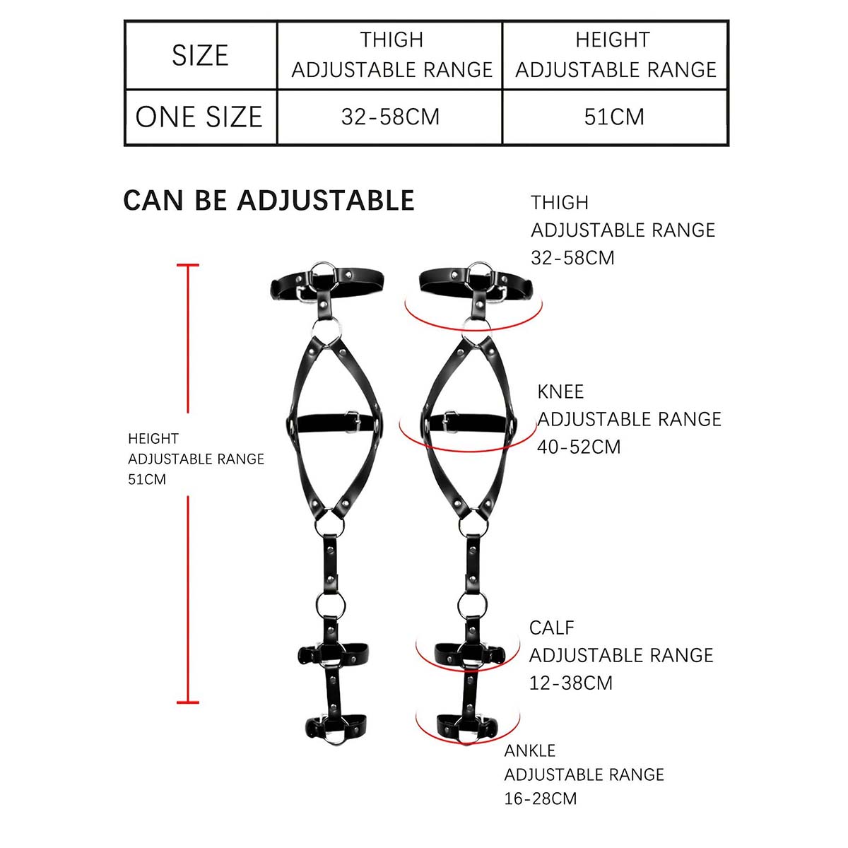 Sexy BDSM Thigh Garter Leather - Garter Belt Set incelemesi ve fiyatı