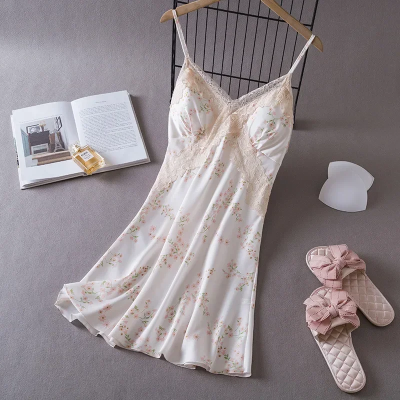 Women's Sexy Lingerie Satin Ni - Babydoll Chemise Night incelemesi ve fiyatı