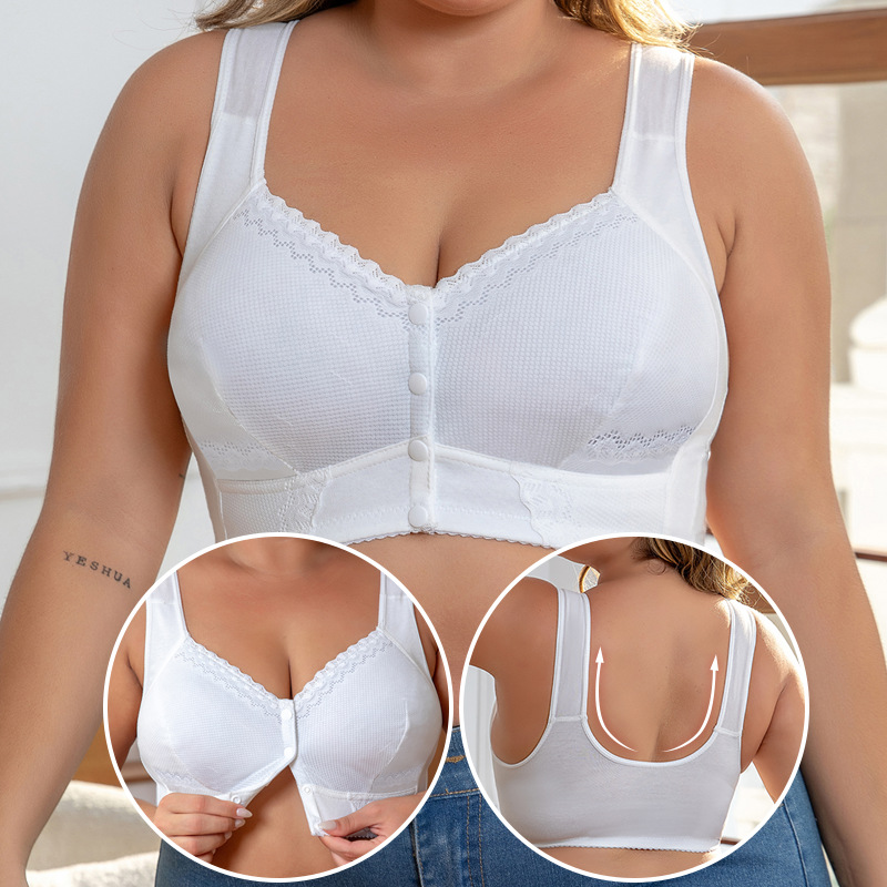 1XL to 7XL Plus Size Front Clo - Seamless Underwear Women incelemesi ve fiyatı