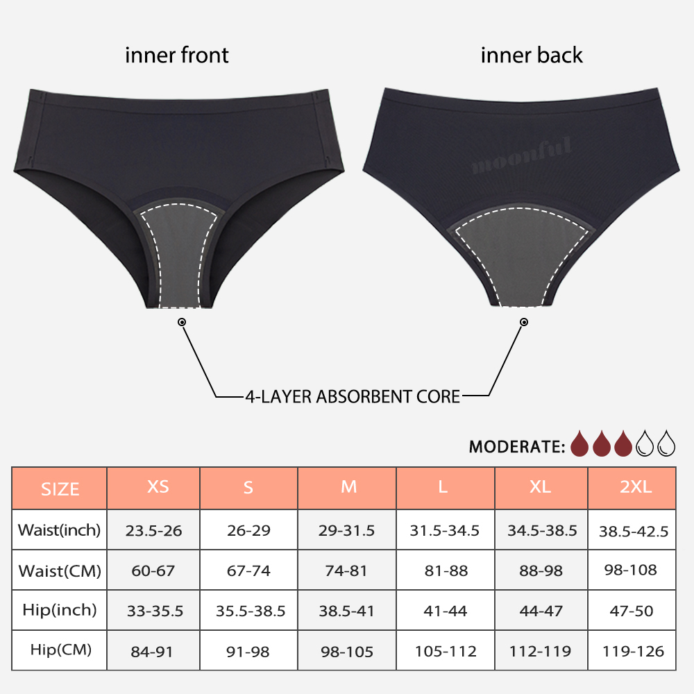 Seamless Menstruation Panties  - Period Panty Absorbent incelemesi ve fiyatı