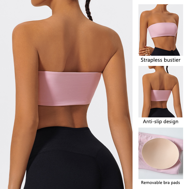 Strapless Sports Bra Gym Crop  - Sports Bra High Impact incelemesi ve fiyatı