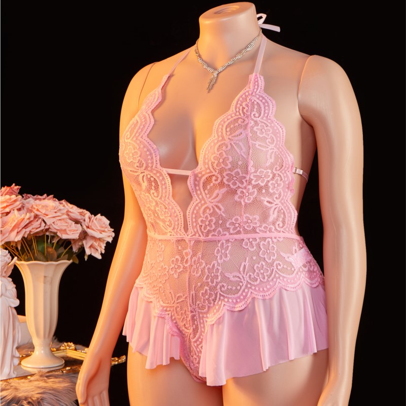 Plus Size 1XL-4XL Teddy perspe - Lace Teddy Lingerie incelemesi ve fiyatı