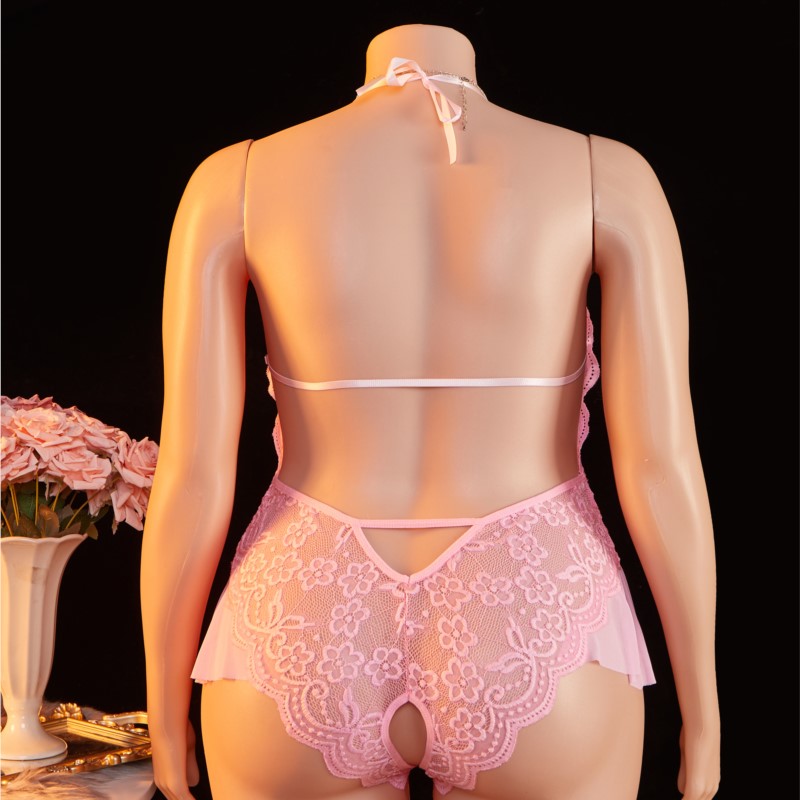 Plus Size 1XL-4XL Teddy perspe - Lace Teddy Lingerie incelemesi ve fiyatı