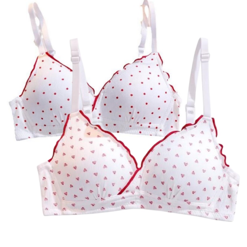 Cute Sweet Wireless Bra Set,Co - Bralette Wireless Soft incelemesi ve fiyatı
