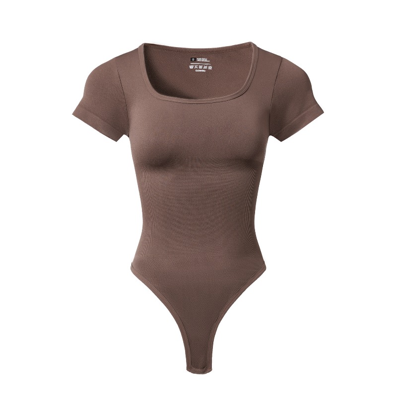 Women Plus Size Square Neck Sh - Shapewear Bodysuit Firm incelemesi ve fiyatı