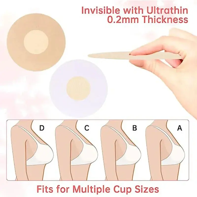 100Pcs Nipple Sticker Disposab - Nipple Cover Pasties incelemesi ve fiyatı