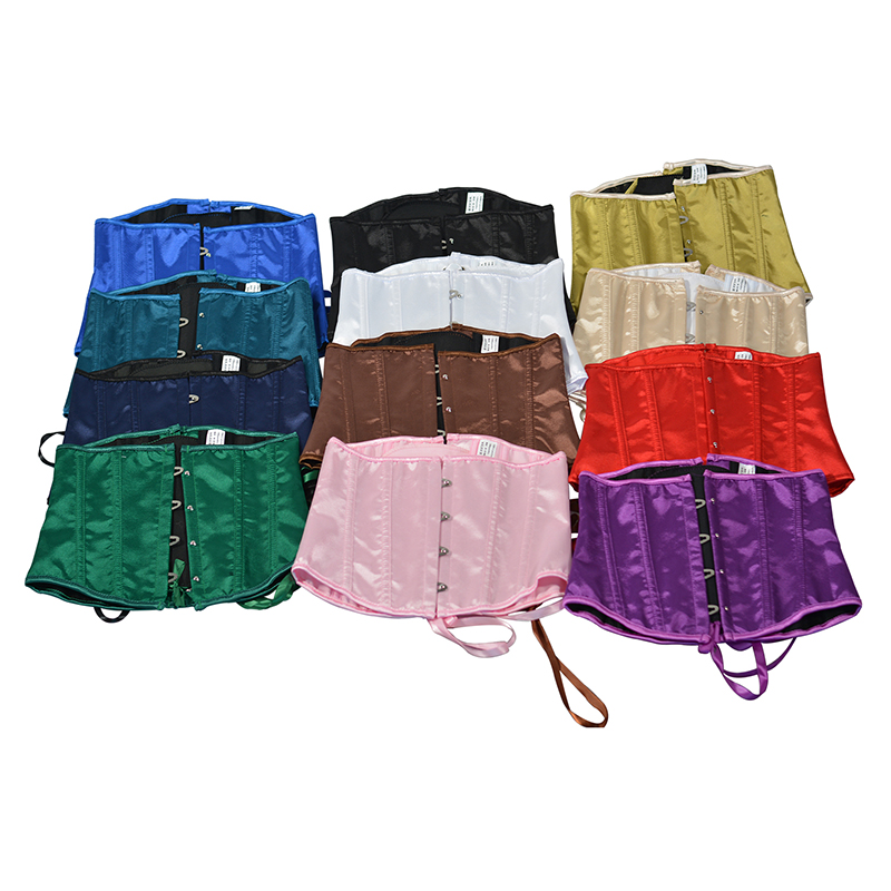 2025 Women Satin Underbust Cor - Corset Waist Cinch incelemesi ve fiyatı