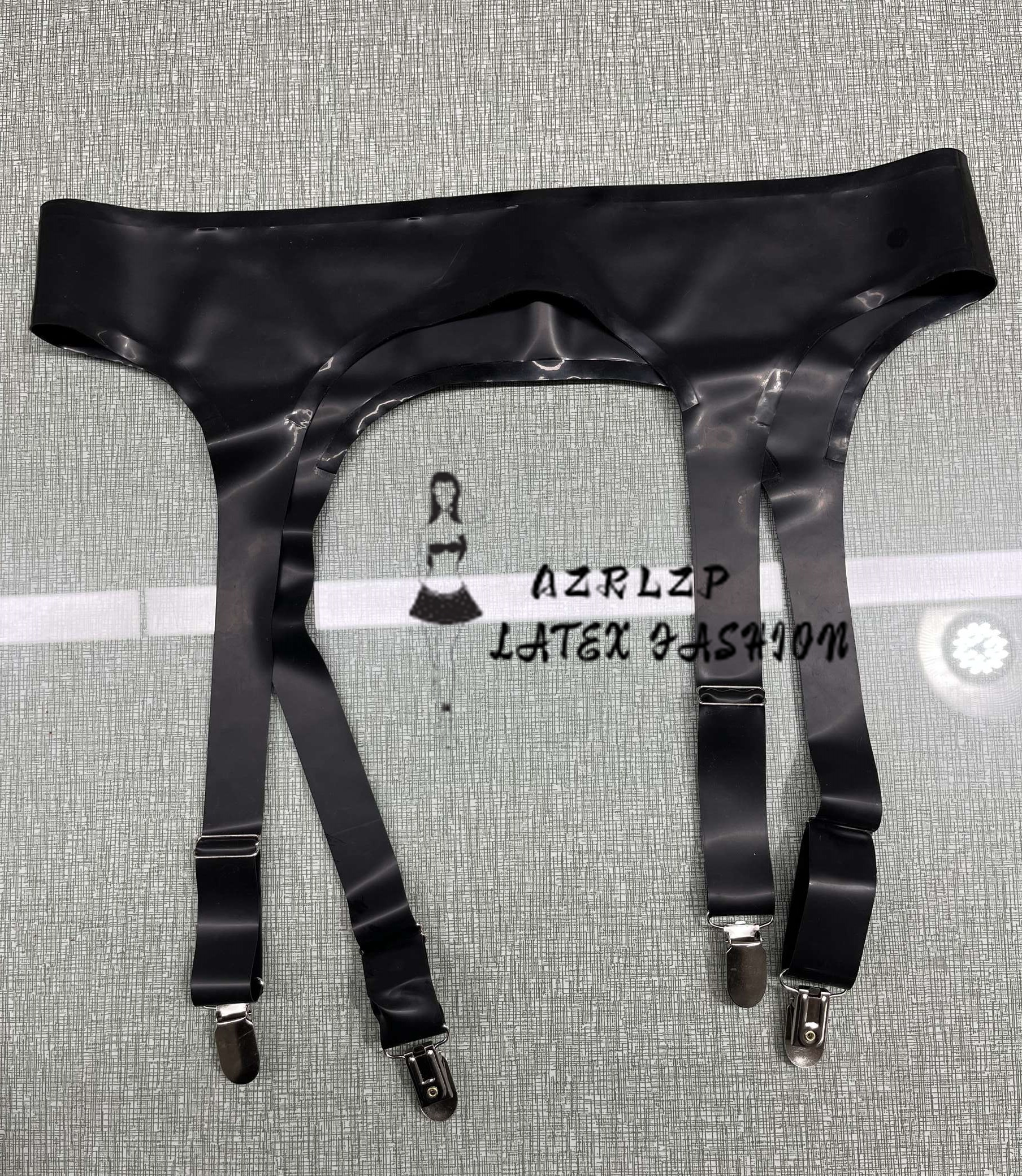 Natural latex garter belt (duc - Garter Belt Set incelemesi ve fiyatı