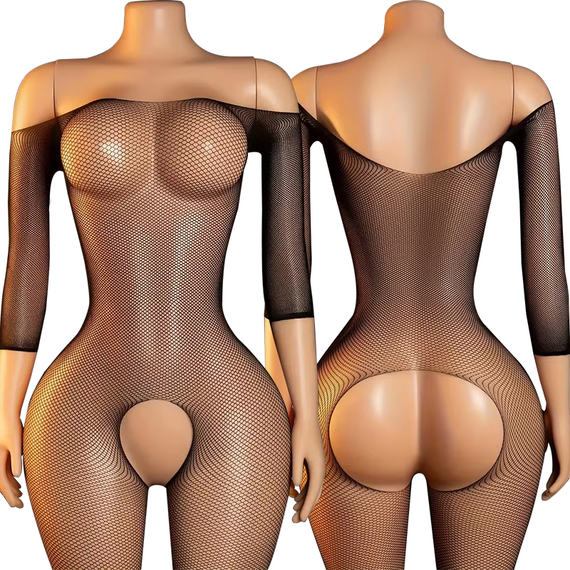 Sexy Women Black Mini Fishnet  - Bodystocking Fishnet incelemesi ve fiyatı