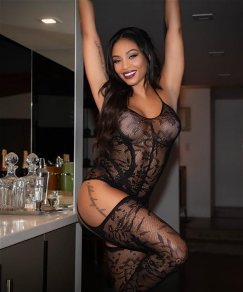 Womens Sexy Costumes Suit Lace - Bodystocking Fishnet incelemesi ve fiyatı