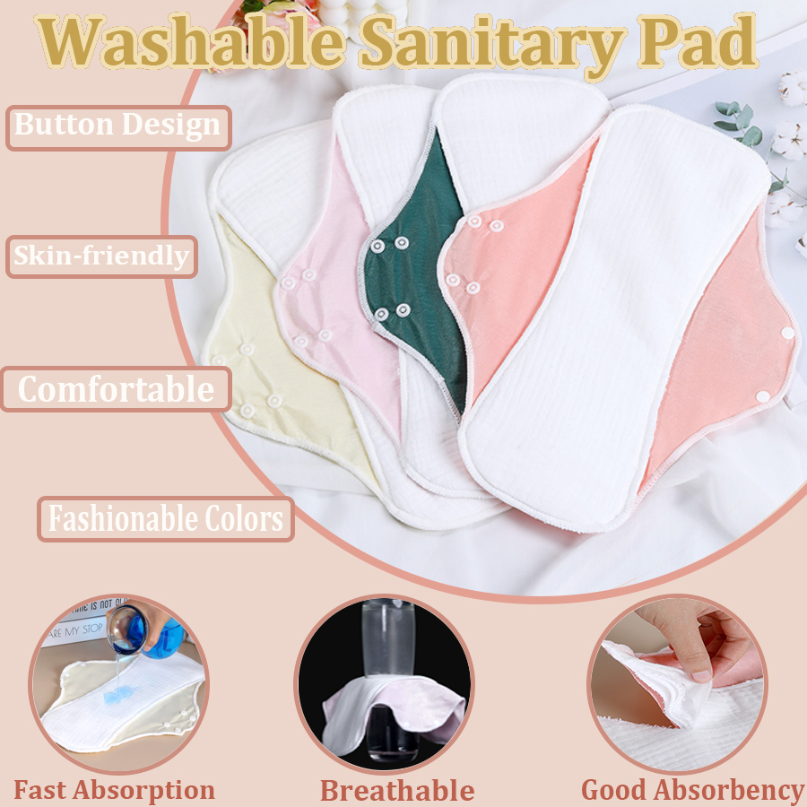 1pc Washable Sanitary Pads for - Period Panty Absorbent incelemesi ve fiyatı