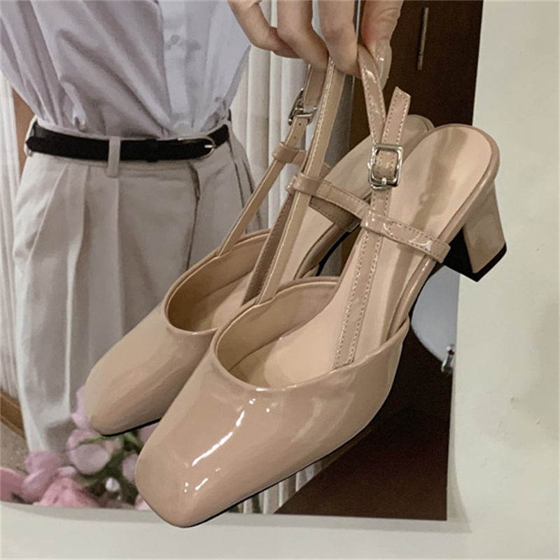 Women's Pointed Toe Faux Leath - Slip Dress Satin incelemesi ve fiyatı