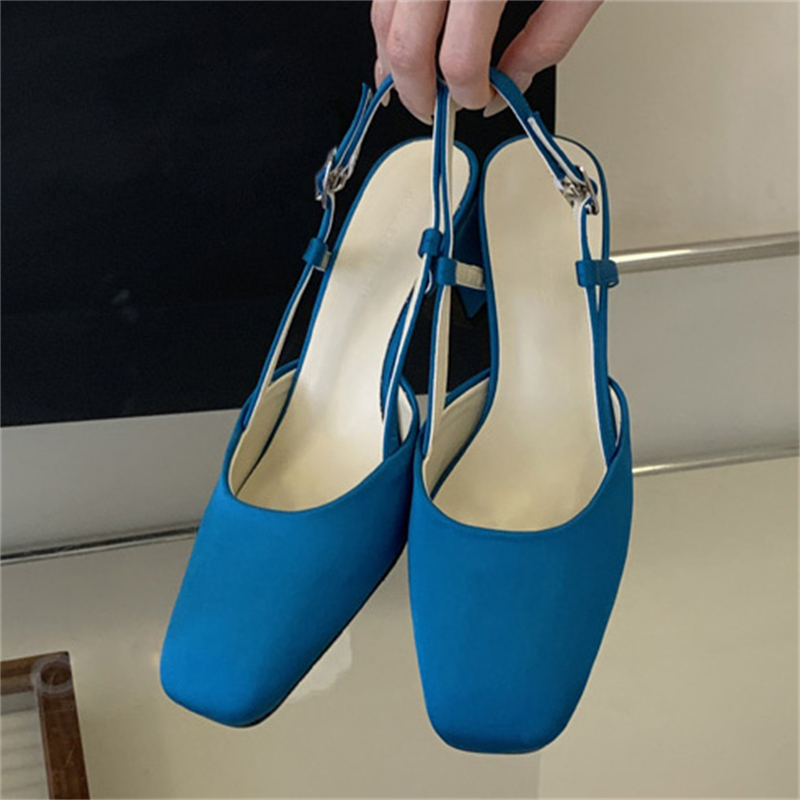Women's Pointed Toe Faux Leath - Slip Dress Satin incelemesi ve fiyatı