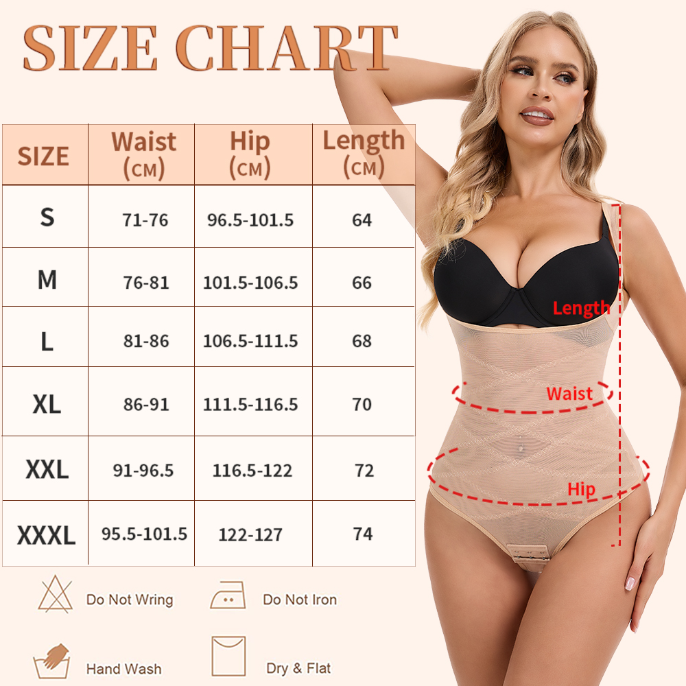 Mesh Thongs Bodysuit Shapewear - Shapewear Bodysuit Firm incelemesi ve fiyatı